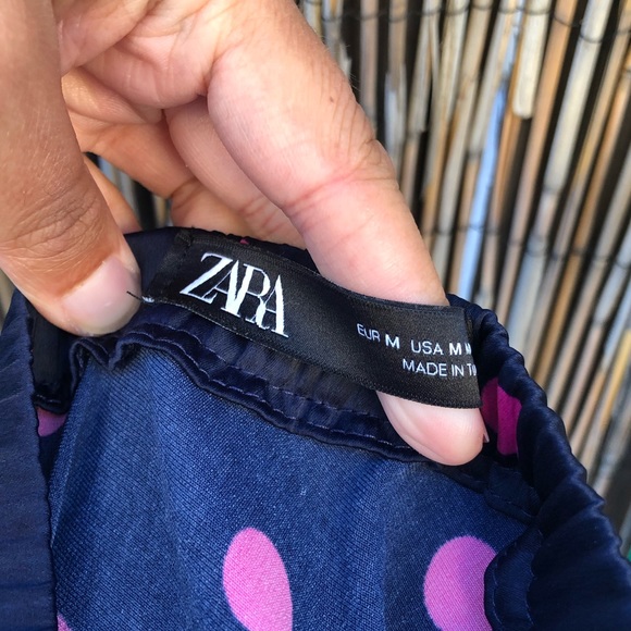 Zara Polka Dot Midi Skirt, M - Picture 7 of 7